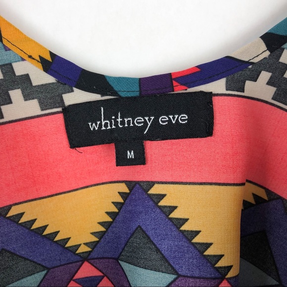 Whitney Eve Popover Top Size Medium Semi Sheer - Picture 5 of 6